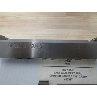 Greener SC 1337 Crimper Bases
