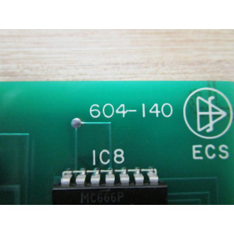 ECS 604-140 Circuit Board - Used