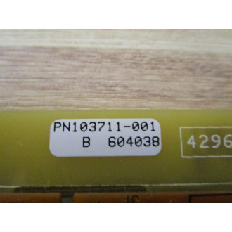 Xycom 103711-001 Circuit Board - Used