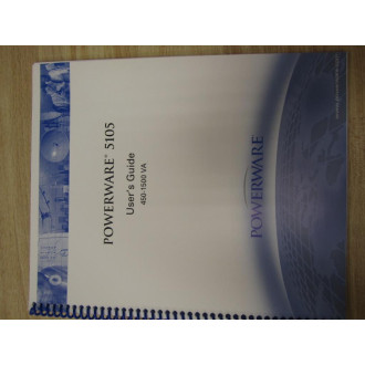 Powerware 05146193A Manual