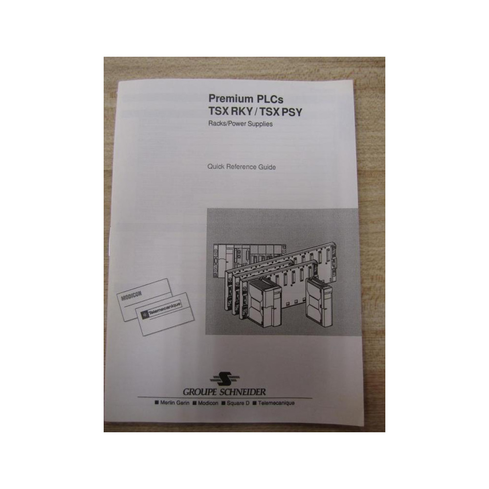 Groupe Schneider W915905230801A Manual TSX RKY TSX PSY Different Language (Pack of 5)