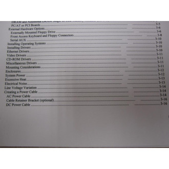 Xycom 124048-001(C) Manual 1500 Industrial PCAT Computer