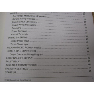Square D VVDED397048US Manual ALTIVAR 58