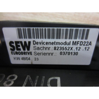 SEW Eurodrive MFD22A Field Distributor - Used