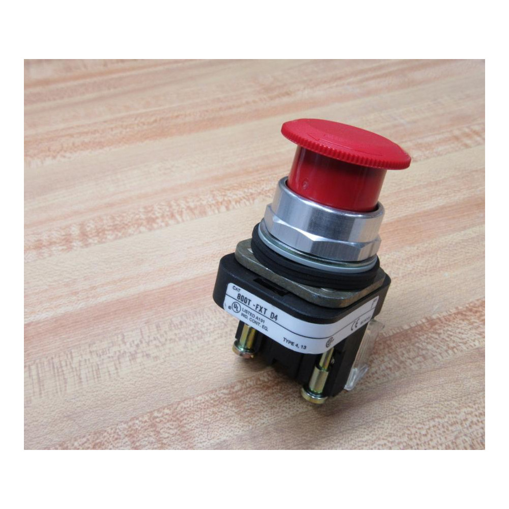 Allen Bradley 800T-FXT6D4 Red Push Button 800TFXT6D4 - New No Box
