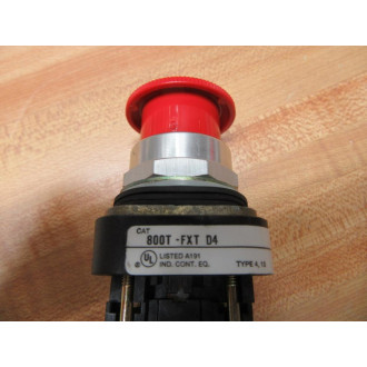 Allen Bradley 800T-FXT6D4 Red Push Button 800TFXT6D4 - New No Box