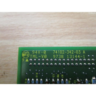 HTC 74102-343-51 Circuit Board 7410234351 - Used