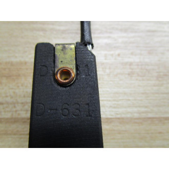 D-631 Carbon Motor Brush D631 (Pack of 2) - New No Box