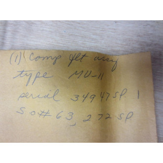 Waukee Type MU-11 Comp Float Assembly 3494 7SP.1 - New No Box