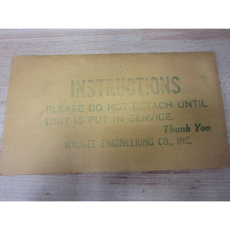 Waukee Type MU-11 Comp Float Assembly 3494 7SP.1 - New No Box