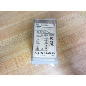 Allen Bradley 700-HB32Z24 Control Relay Ser. E - Used
