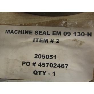 205051 Machine Seal EM 9-130-N - New No Box