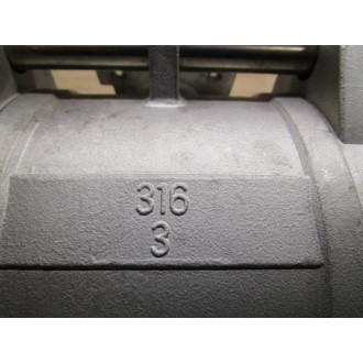VNE 316 SS Valve 1000 WOG 3" Missing Cap - New No Box