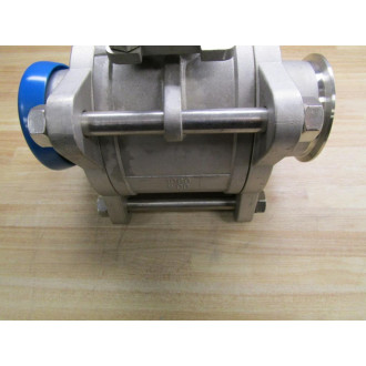 VNE 316 SS Valve 1000 WOG 3" Missing Cap - New No Box