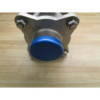 VNE 316 SS Valve 1000 WOG 3" Missing Cap - New No Box