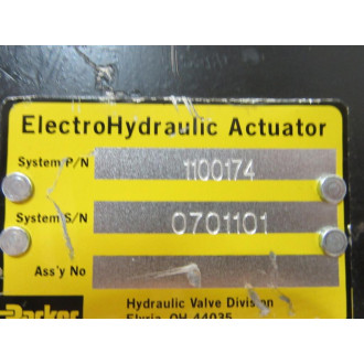 Parker J2HXLTS23A Hydralic Actuator - New No Box