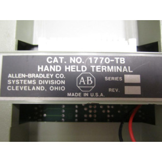 Allen Bradley 1770-T11 Hand Held Terminal wCase 1770-XI - Used
