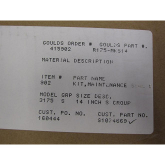 Goulds R175-MKS14 Kit 77771260