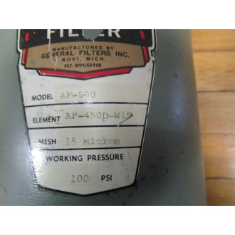 General Filters AF-500 Oil Filter - New No Box