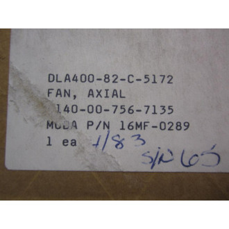 Moda Magnetics 16MF-0289 Fan 3480272-501