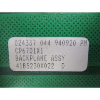 Fisher Controls CP6701 InputOutput Rack - Used