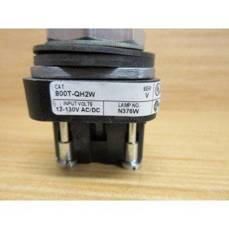 Allen Bradley 800T-QH2W Pilot Light 800TQH2W W 800TC-N374 - New No Box