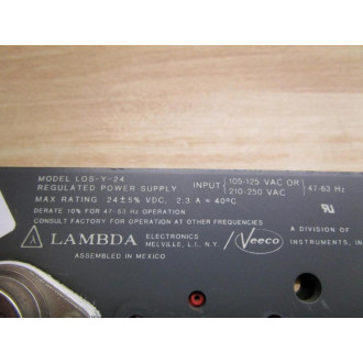 Lamba LOS-Y-24 Power Supply L0S-Y-24 - Parts Only