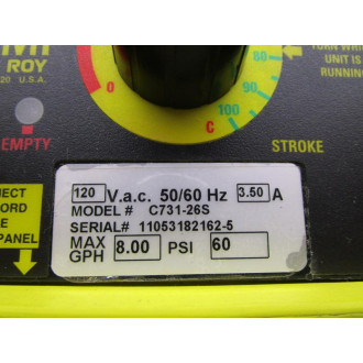 LMI Milton Roy C731-26S Electromagnetic Dosing Pump - Parts Only