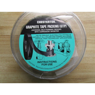Chesterton 005293 Graphite Packing Tape 1-18" x 50'