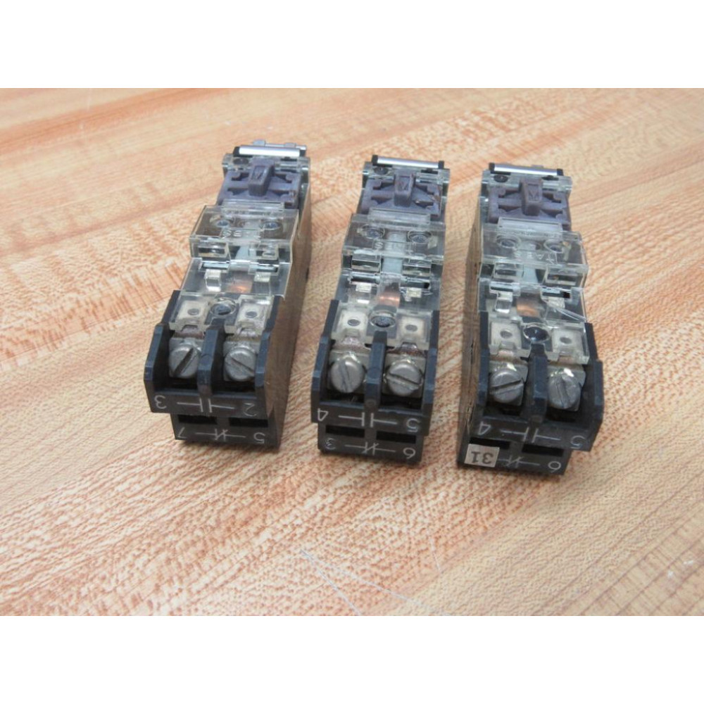 Allen Bradley 595-A Contact Size 0-4 (Pack of 3) - Used