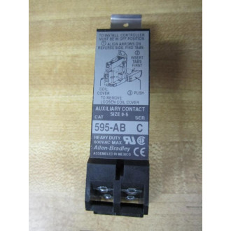 Allen Bradley 595-AB Contact Size 0-5Series C - New No Box