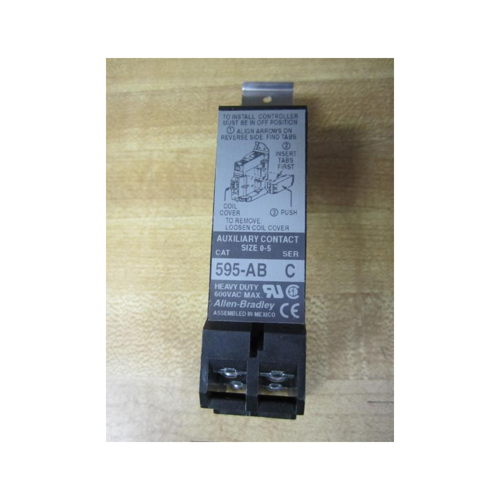 Allen Bradley 595-A Contact Size 0-5Series C - New No Box