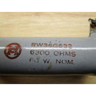RW36G632 Resistor 6300 Ohms 60W - Used