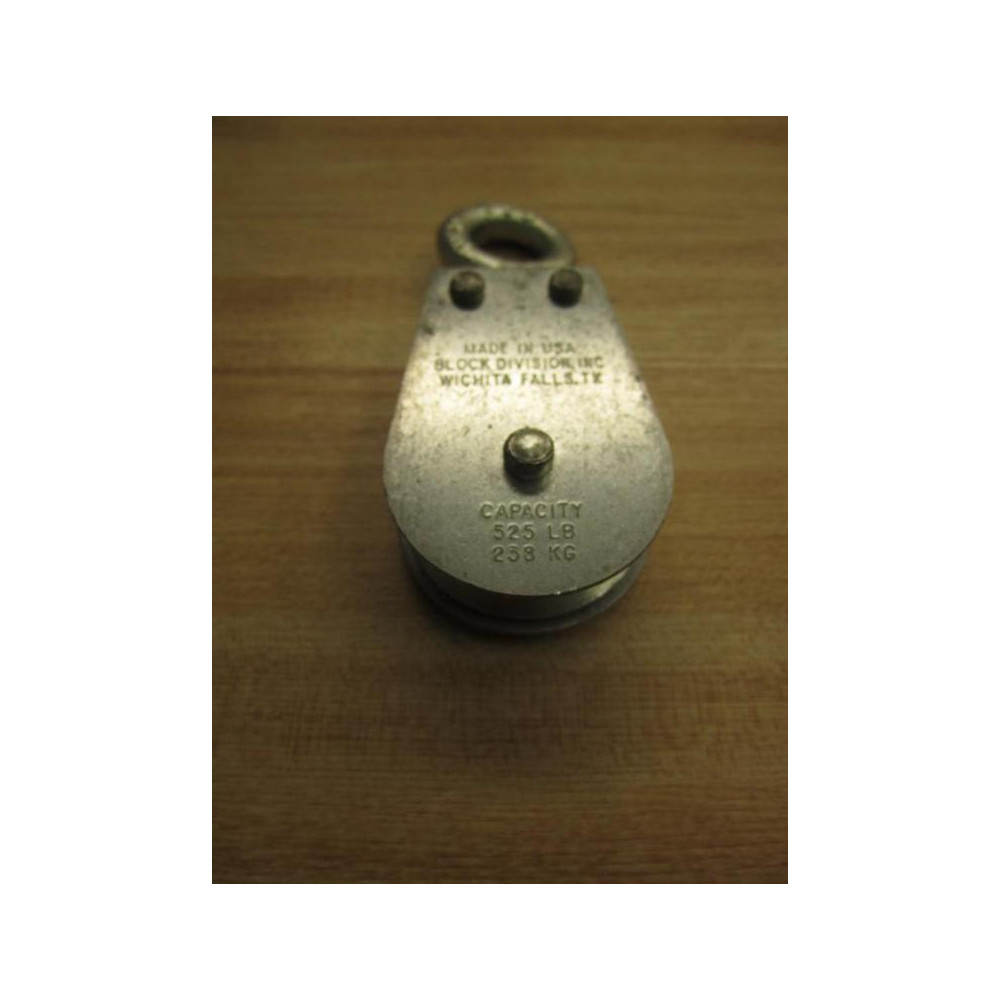 Block Division B12 Pulley 01548 - New No Box