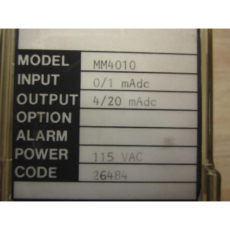 Wilkerson MM4010 Mighty Module Input 01 mAdc Output 420 mAdc - Used
