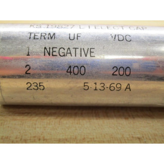 Western Electric KS 19827 Electrical Capacitor - New No Box