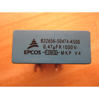 EPCOS B32656-S0474-K500 Capacitor - Used