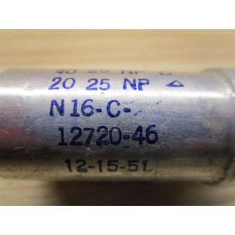 Mallory N16-C-12720-46 Capacitor - New No Box