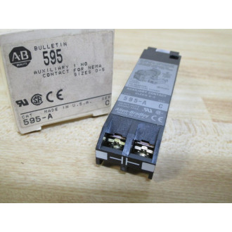 Allen Bradley 595-A Contact 595A Size 0-5Series C