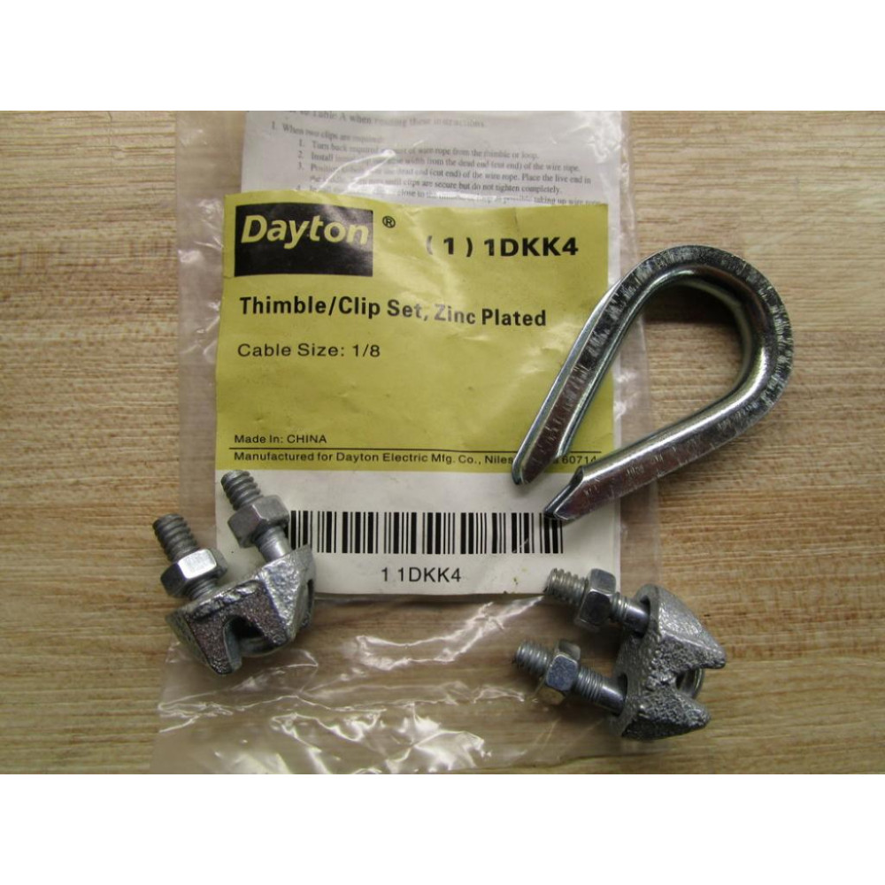 Dayton 1DKK4 ThimbleClip Set (Pack of 2)