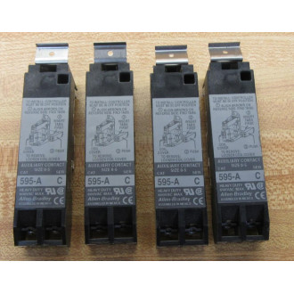 Allen Bradley 595-A Contact 595A Size 0-5Series C (Pack of 4) - New No Box