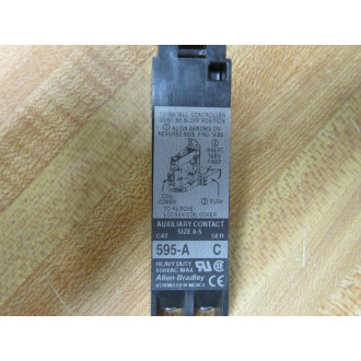 Allen Bradley 595-A Contact 595A Size 0-5Series C (Pack of 5) - Used