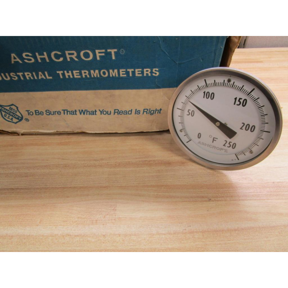 Ashcroft 52-600-810 Thermometer 0-250 F