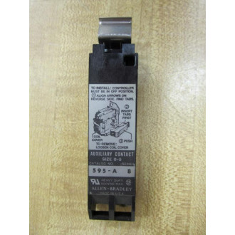 Allen Bradley 595-A Auxiliary Contact Size 0-5Series B - New No Box