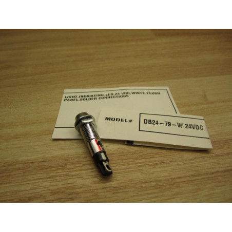Maruyasu Dengyo DB24-79-W LED Indicating Light - New No Box