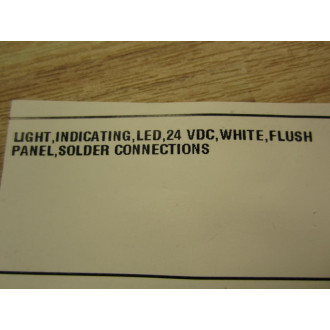 Maruyasu Dengyo DB24-79-W LED Indicating Light - New No Box