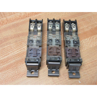 Allen Bradley 595-A Auxiliary Contact Size 0-5Series B (Pack of 3) - Used