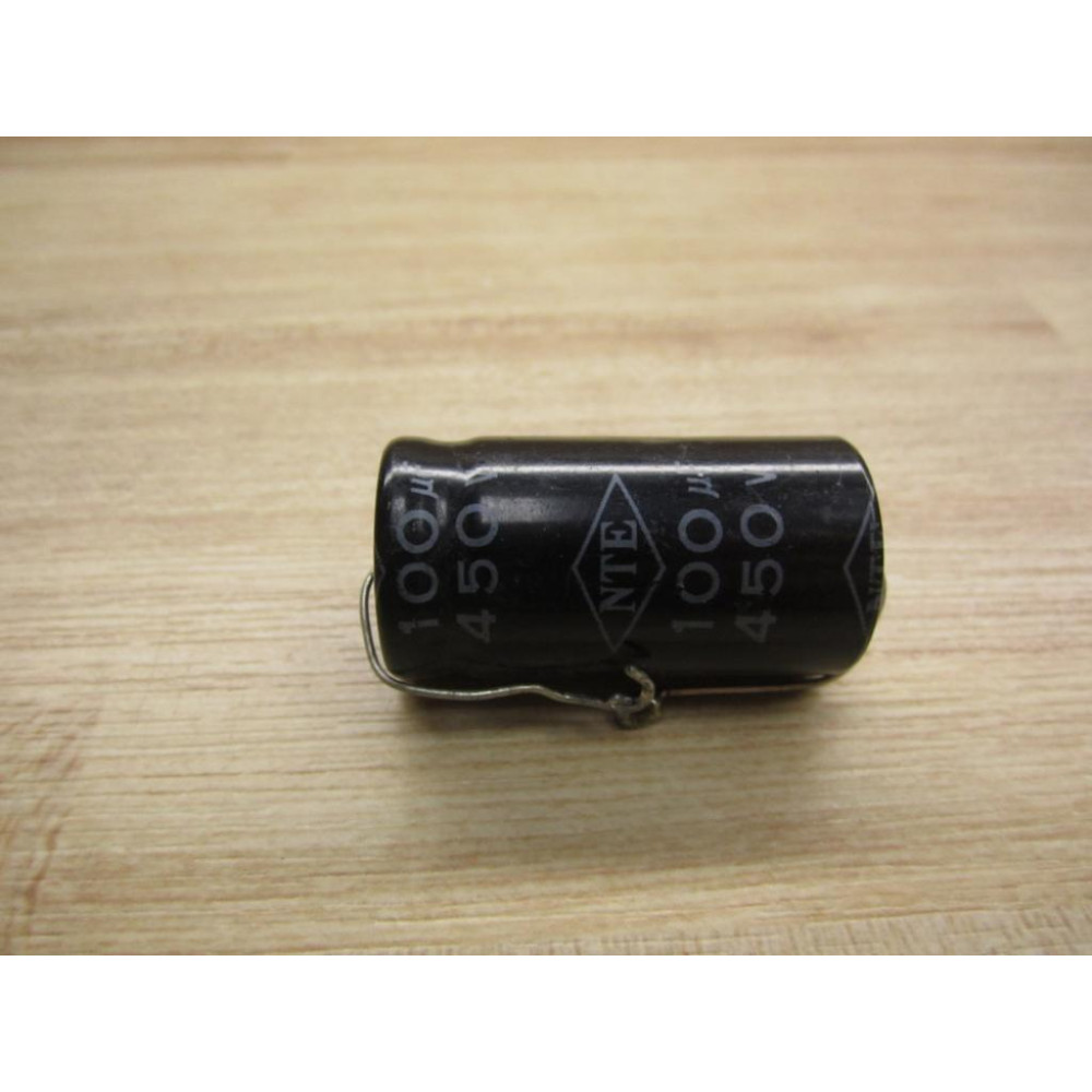 NTE 9627 Capacitor 100µF 450V UF - Used