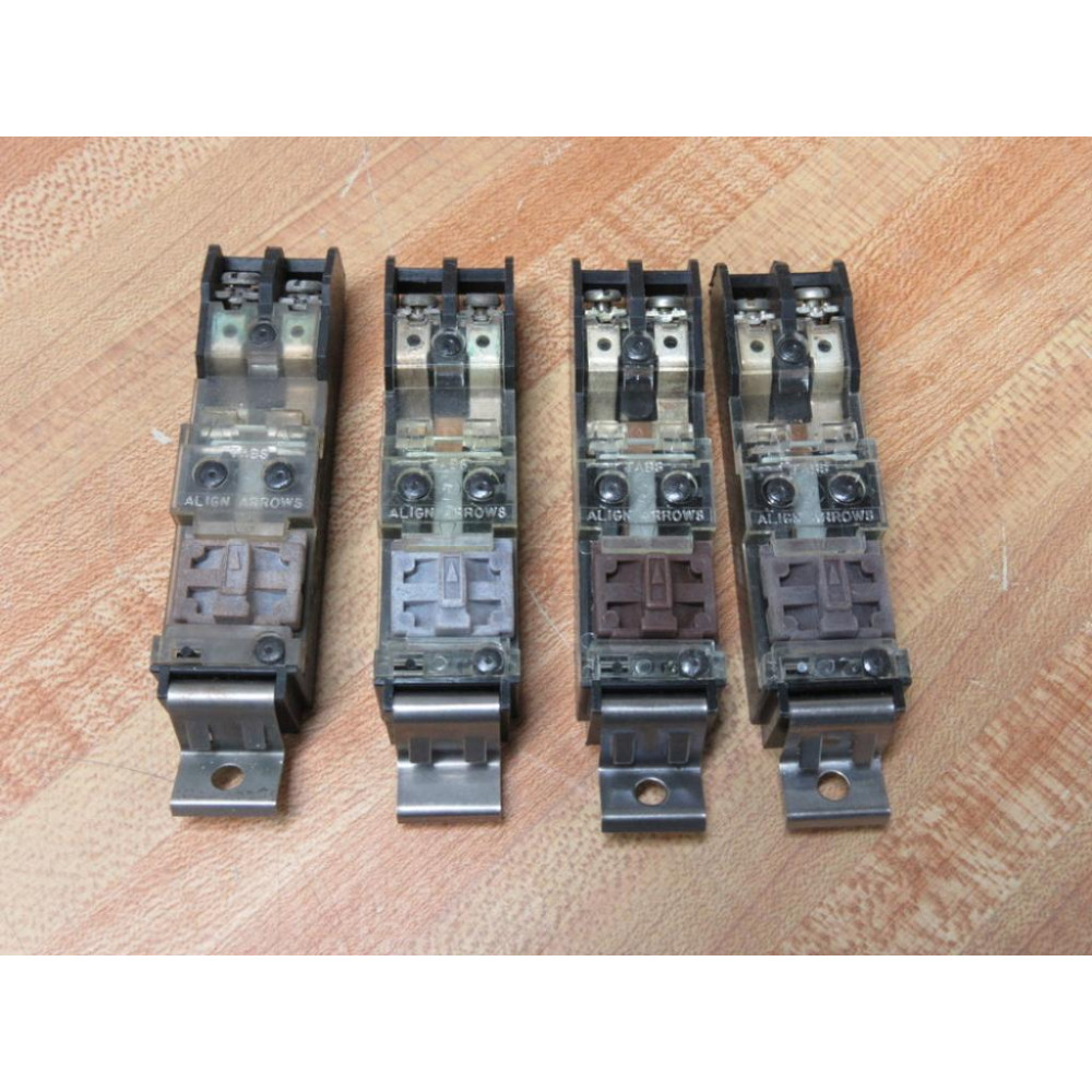 Allen Bradley 595-A Auxiliary Contact Size 0-5Series B (Pack of 4) - Used