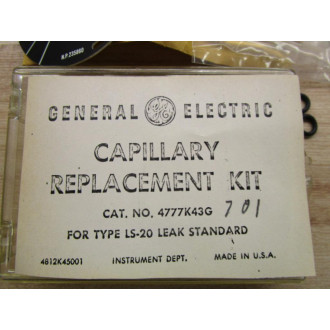 General Electric 4777K43G Capillary Replacement Kit